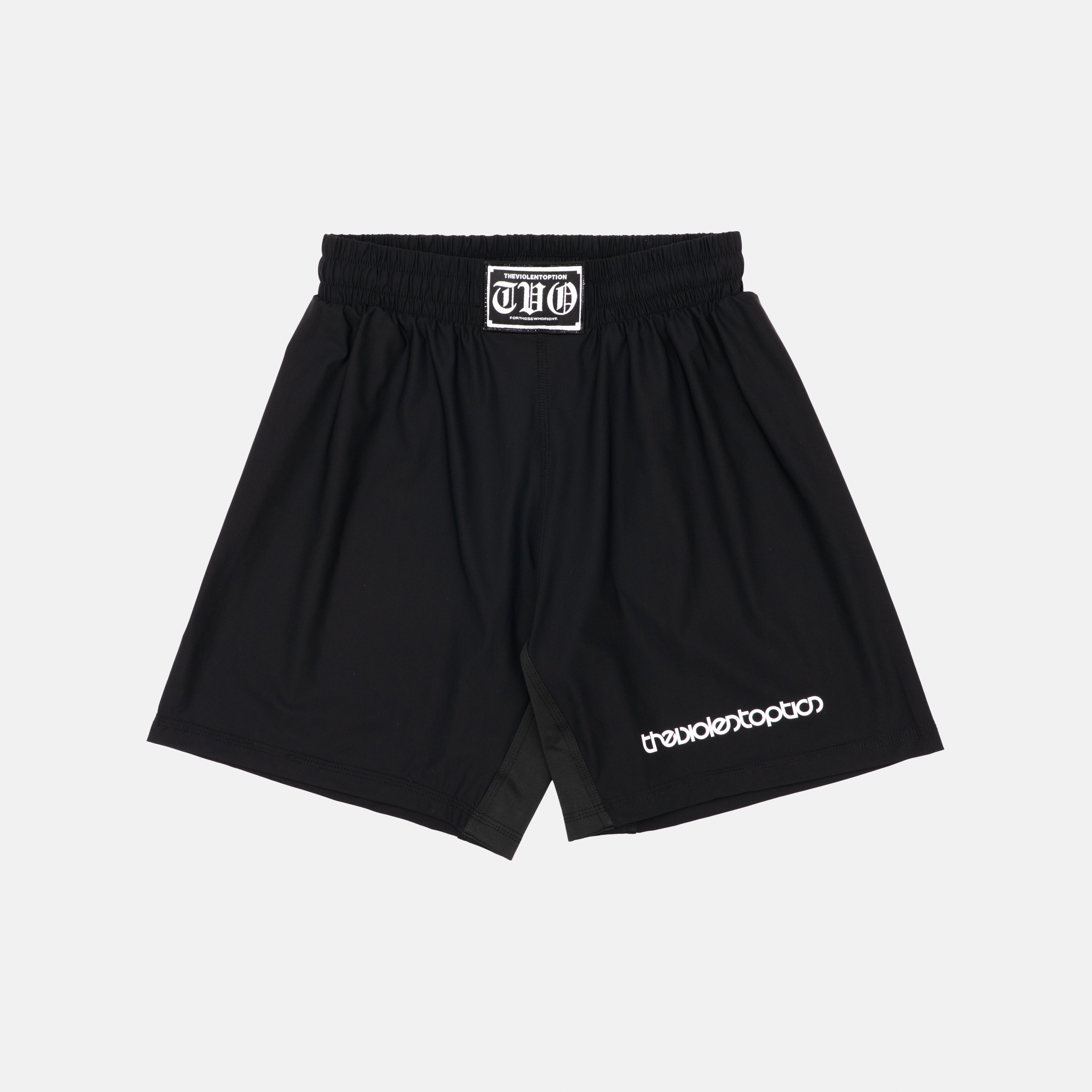 BLACK COMBATWEAVE™ TRAINING SHORTS